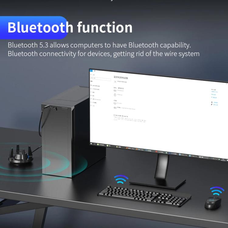COMFAST CF-947AX 2.4G & 5.8G 900Mbps WiFi6 Bluetooth Network Card COMFAST CF-947AX 2.4G & 5.8G 900Mbps WiFi6 Bluetooth Network Card